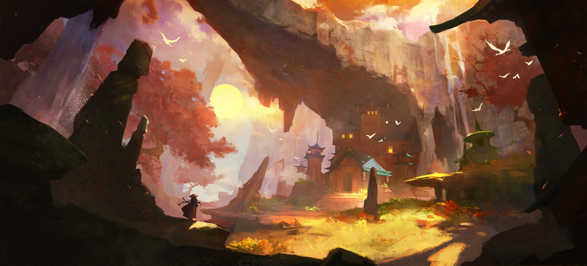 Warm light study