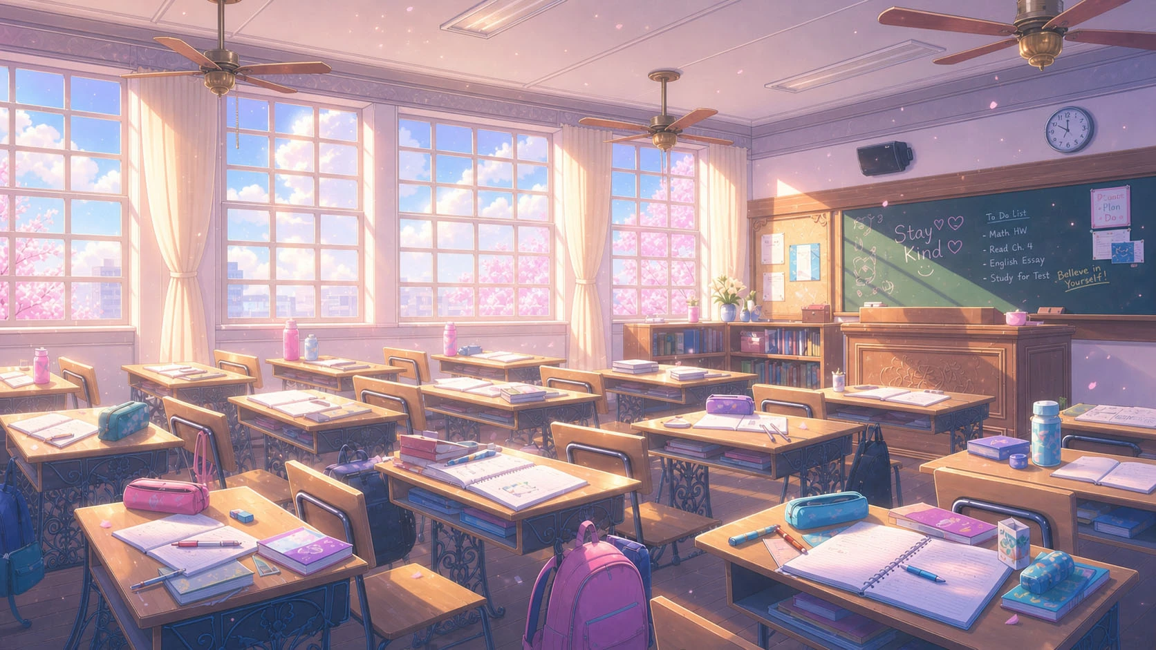 Classroom interior