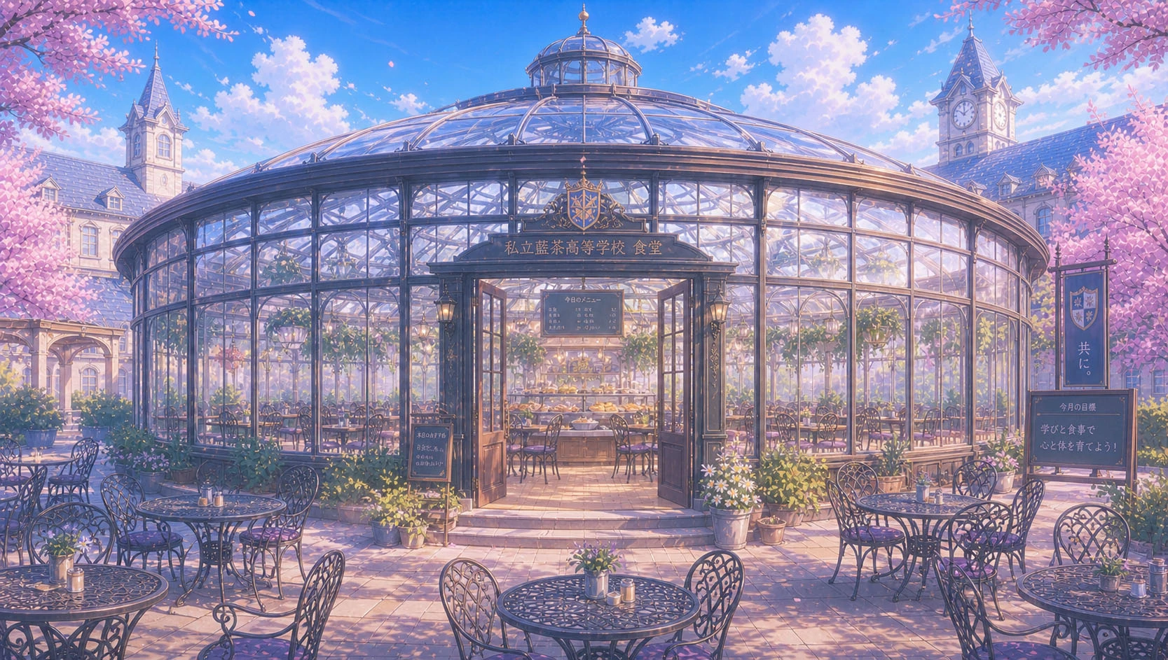 Glasshouse café