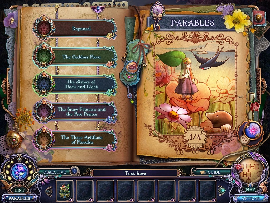 Dark Parables · inventory