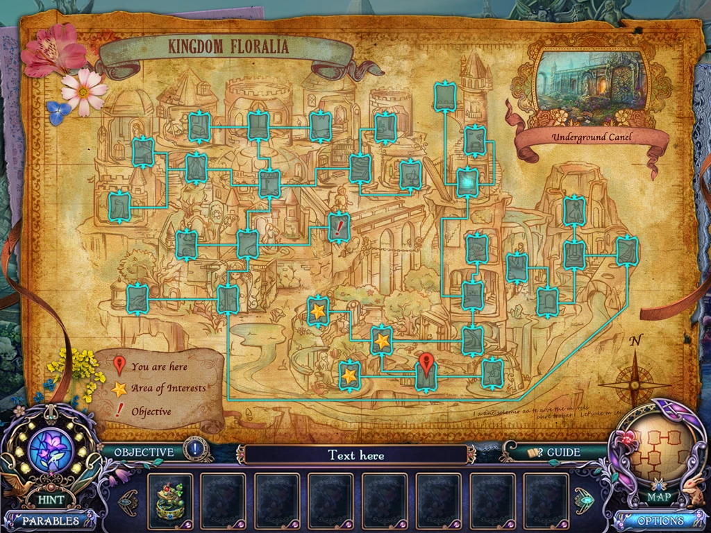 Dark Parables · map
